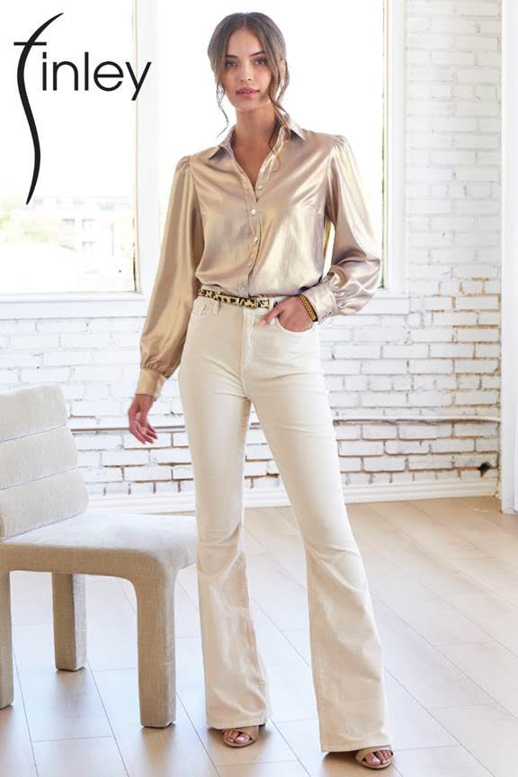 COLLETTE GOLD BLOUSE