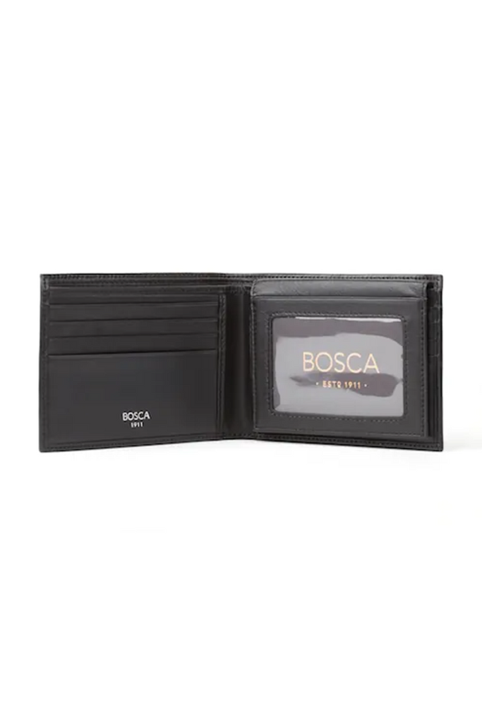 Bosca Navayo 8 Pocket Deluxe Leather Wallet