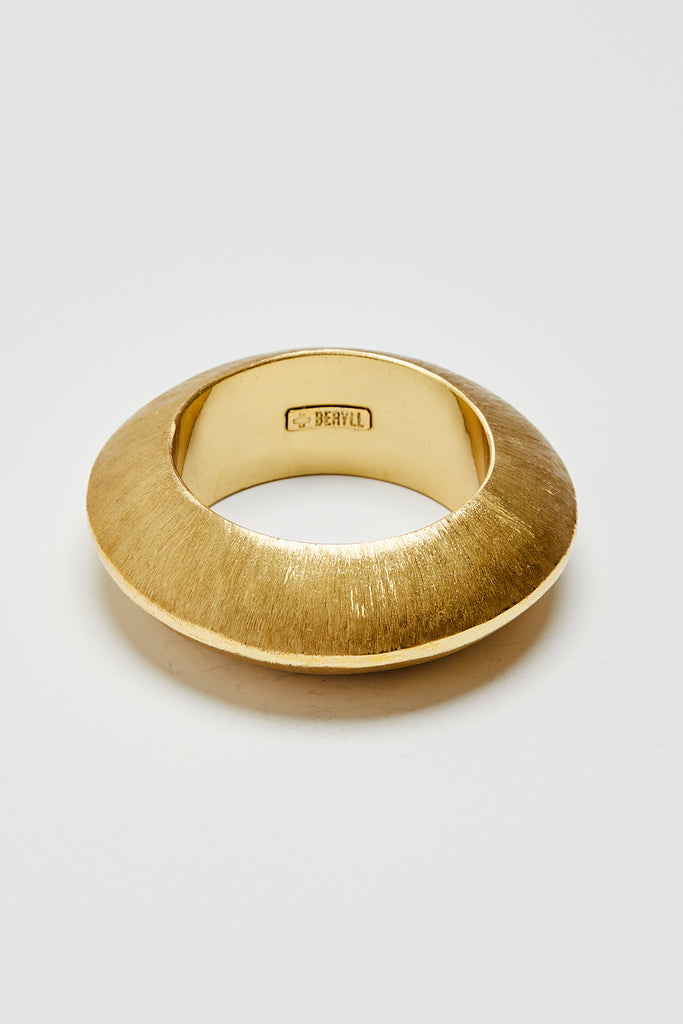 THEMA HEAVY BRASS BANGLE