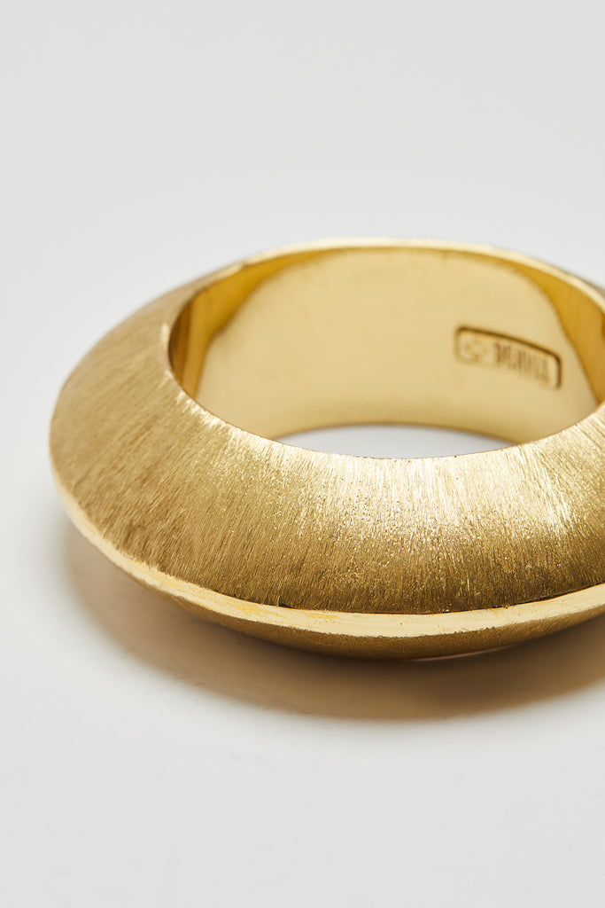 THEMA HEAVY BRASS BANGLE