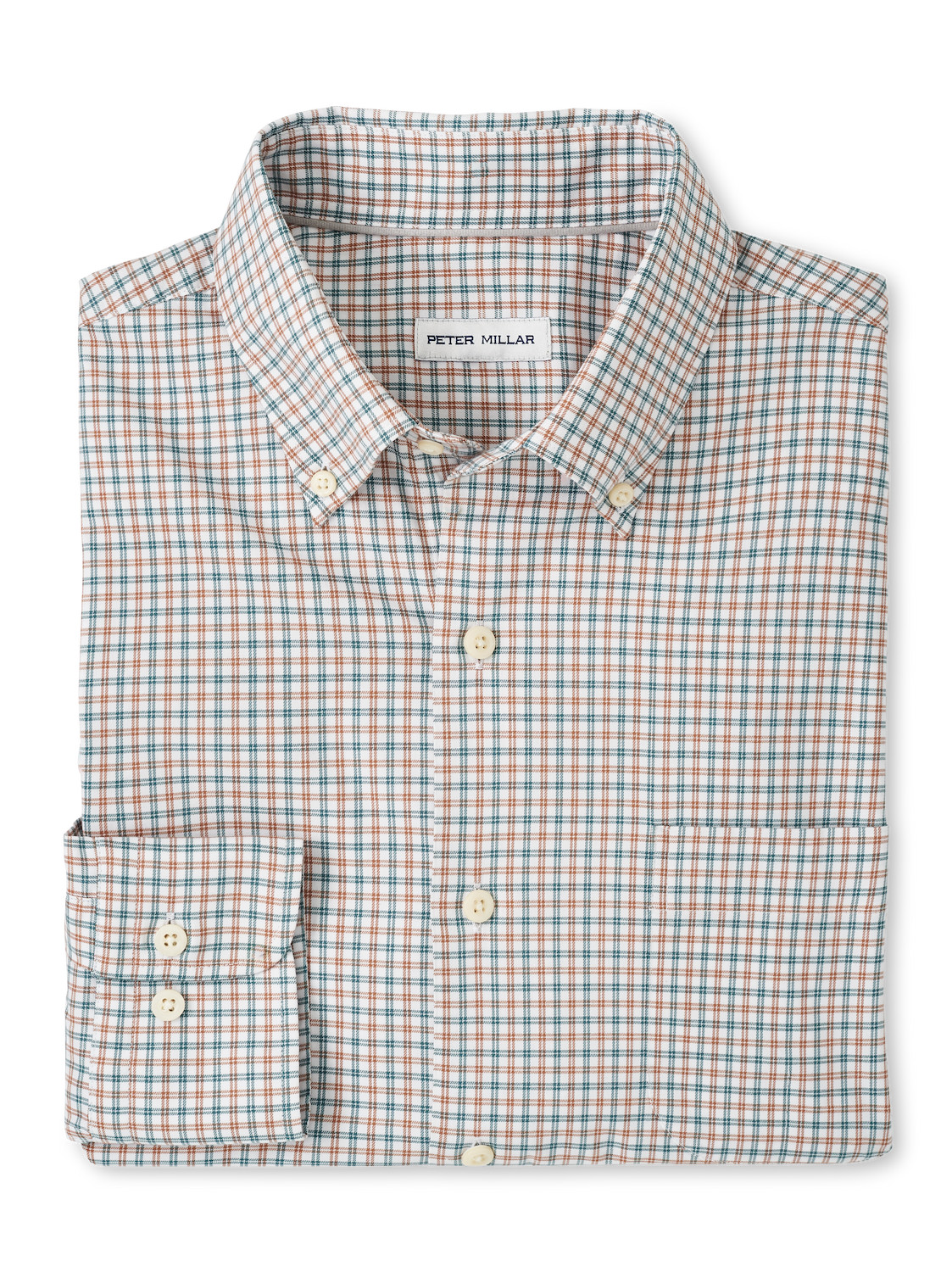 HAMILTON CROWN LITE COTTON STRETCH SHIRT - SHERWOOD