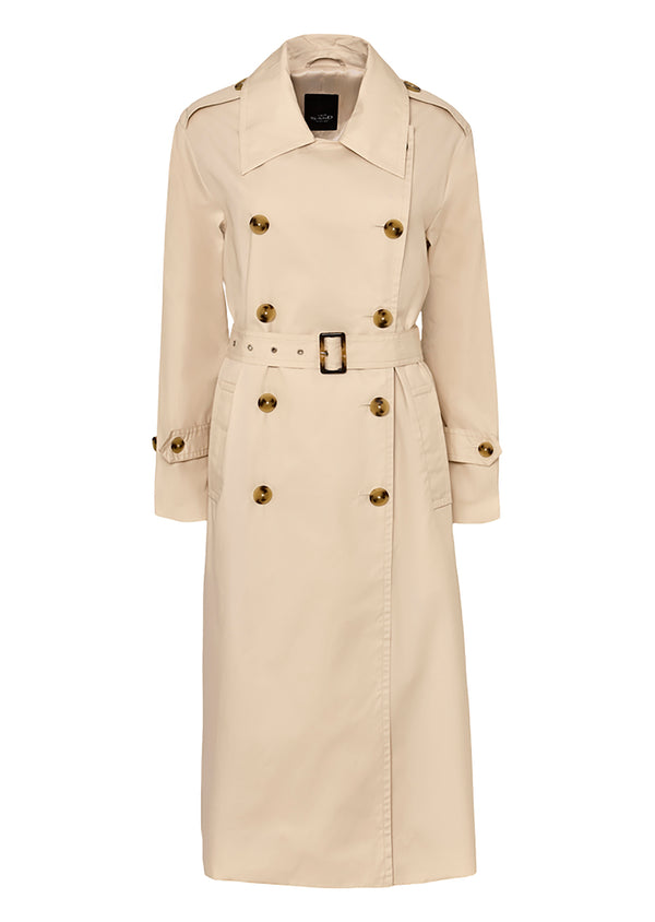 CINE COTTON TRENCH - CHAMPAIGNE BEIGE