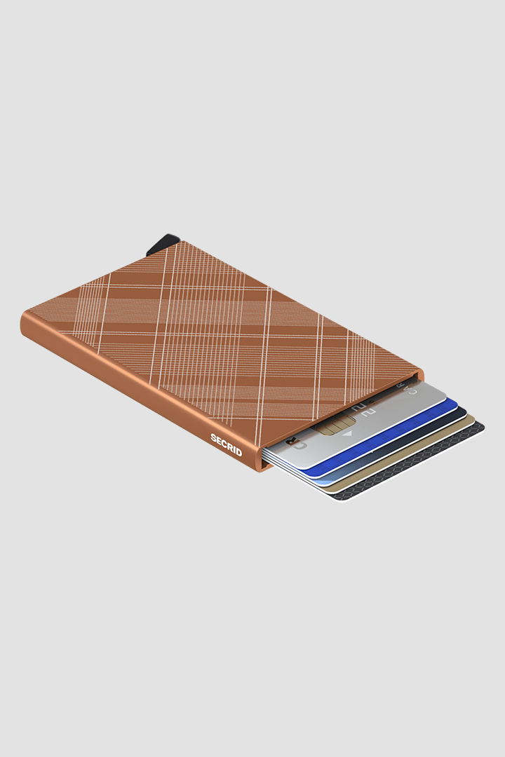 CARDPROTECTOR LASER TARTAN RUST