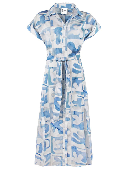 CHANTEL MATISSE PRINT DRESS