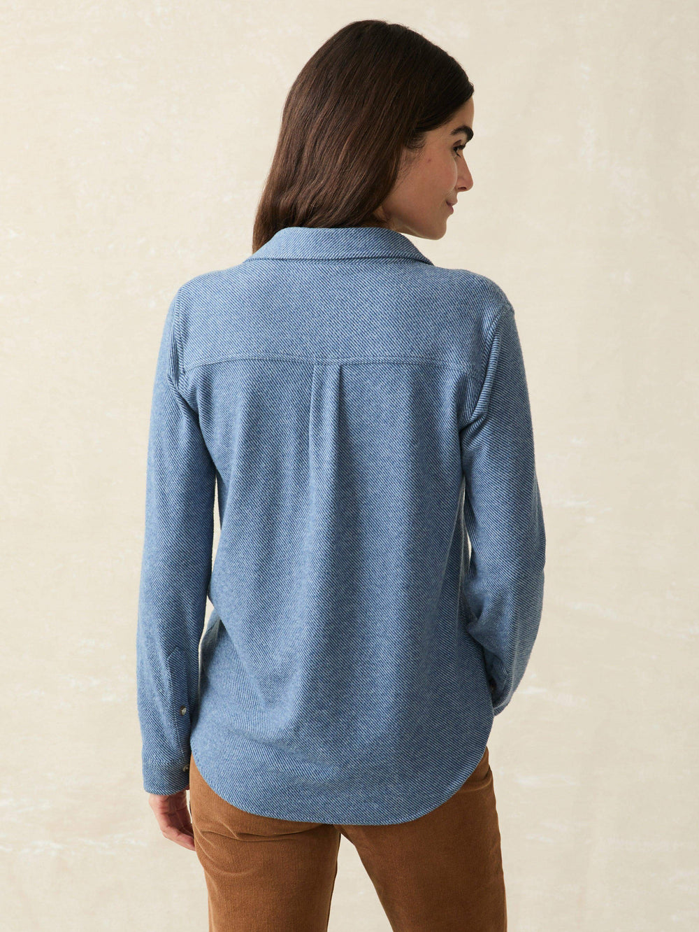 LEGEND SWEATER SHIRT - GLACIER BLUE TWILL