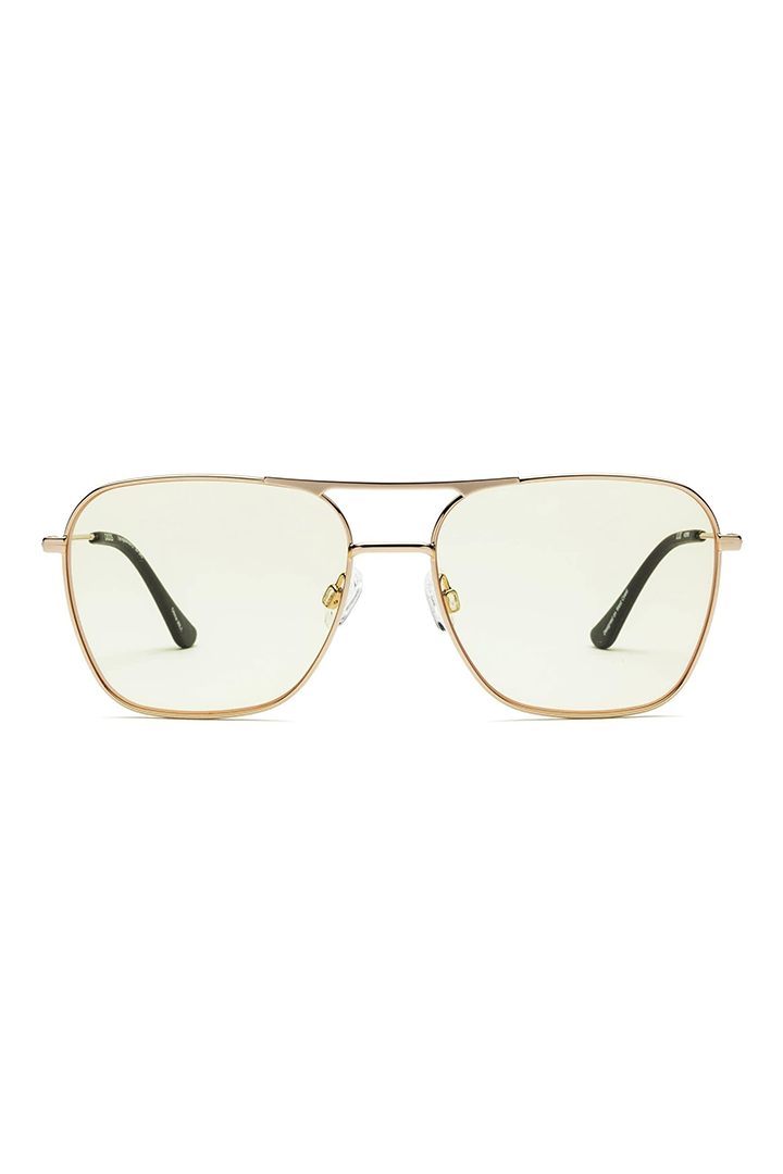 HOOPER BLUE LIGHT GLASSES - GOLD