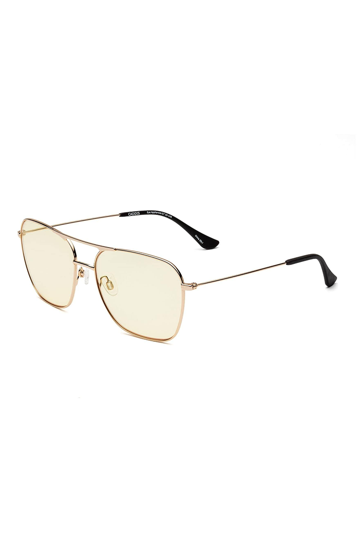 HOOPER BLUE LIGHT GLASSES - GOLD