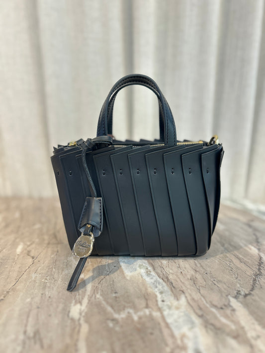 ANNINA LEATHER PURSE - NERO