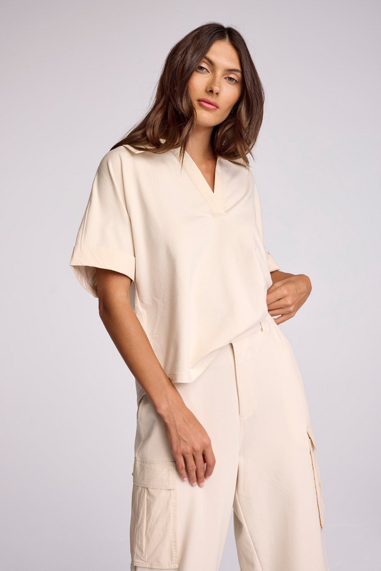 IVY POPOVER TOP - BIRCH