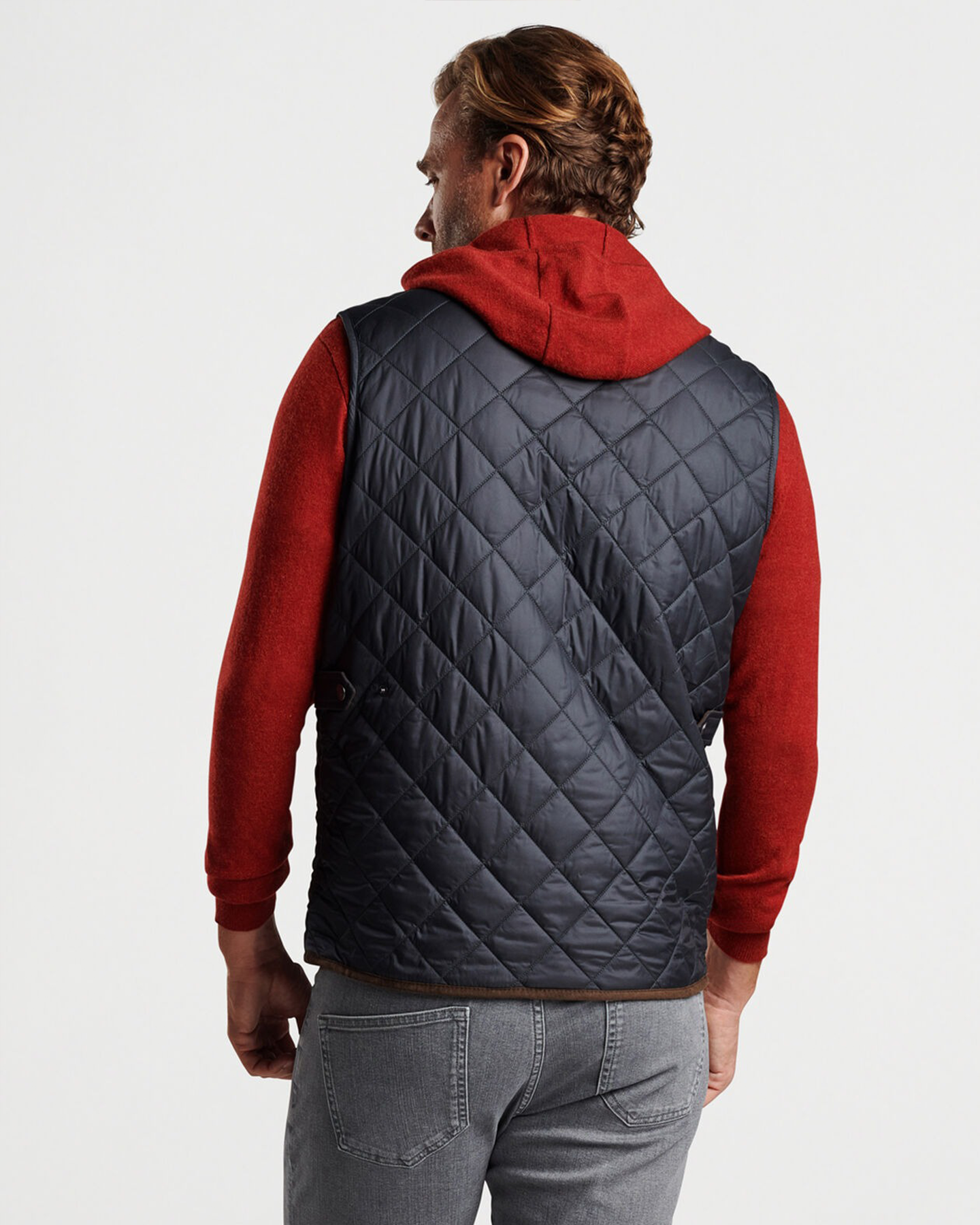 ESSEX QUILTED VEST - BLACK