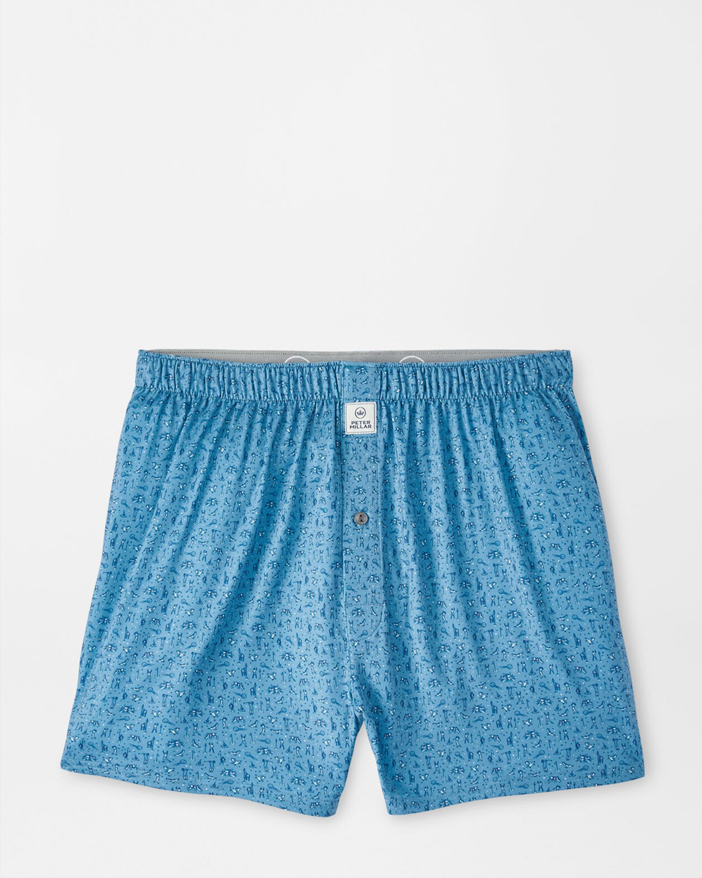 HOLE IN ONE PERFORMANCE BOXER SHORT - RAINFALL