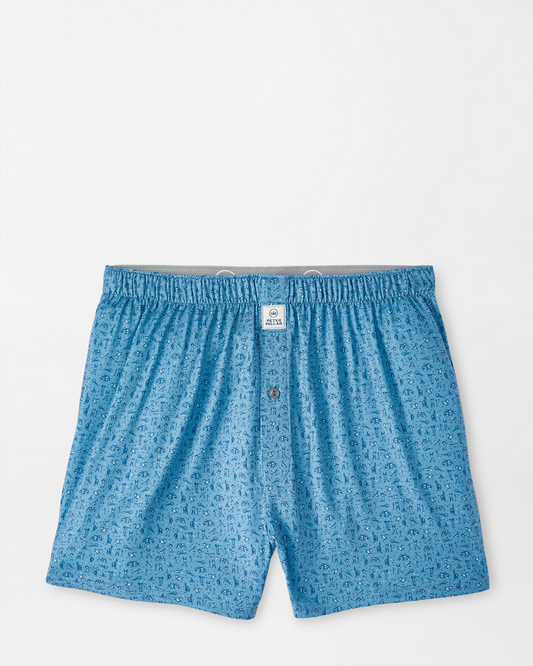 HOLE IN ONE PERFORMANCE BOXER SHORT - RAINFALL