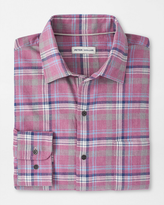 IRON WAY COTTON SHIRT - RADISH