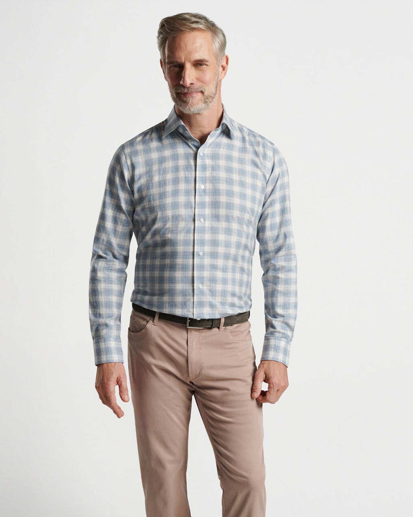 VISTA WINTER SOFT TWILL SHIRT - GALE GREY