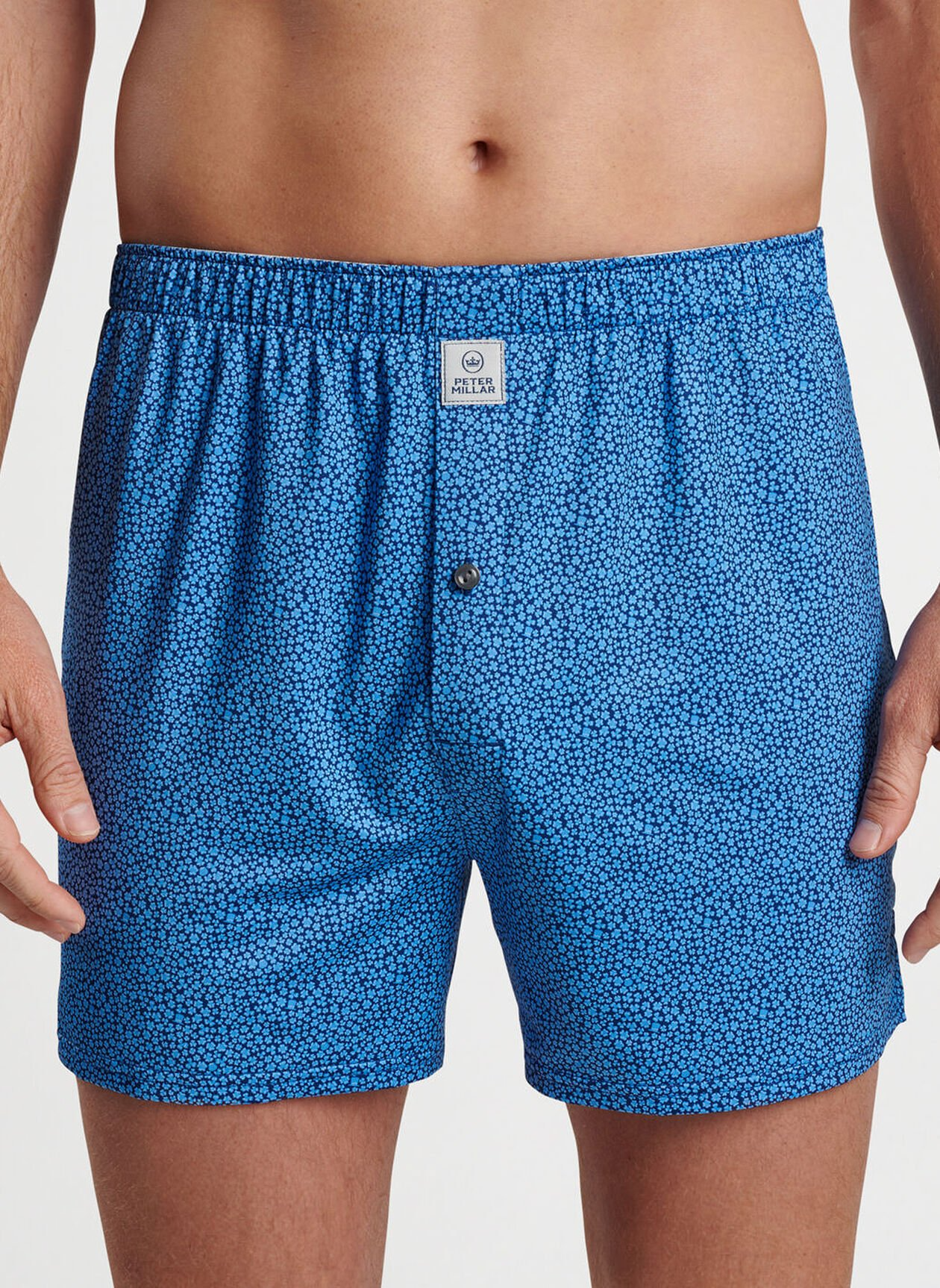 LUCK OF THE IRISH PERFORMANCE BOXER SHORT - SPORT NAVY