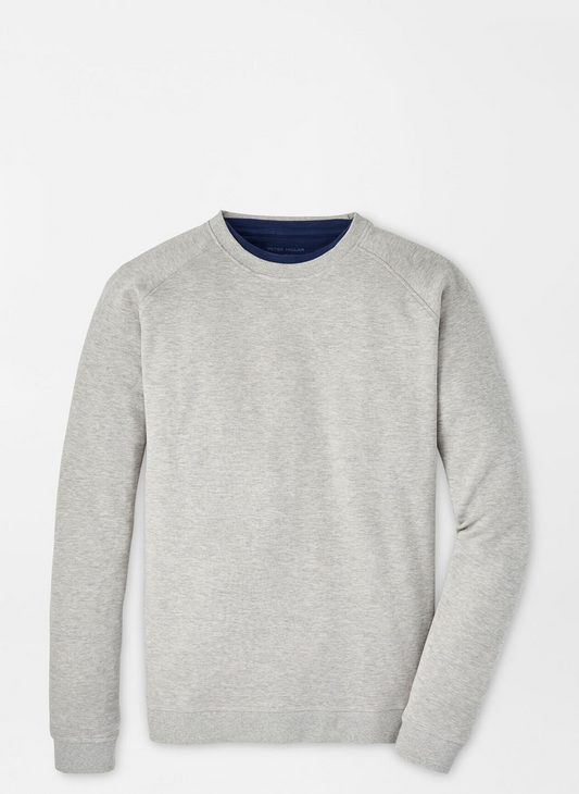 CROWN COMFORT KNIT CREW - LIGHT GREY