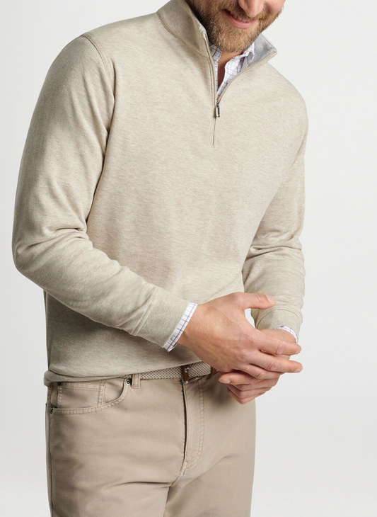 CROWN COMFORT PULLOVER - STONE