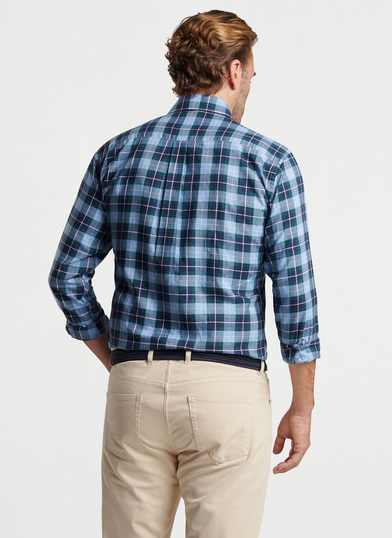 LANGLEY SUMMER SOFT COTTON SHIRT - COTTAGE BLUE