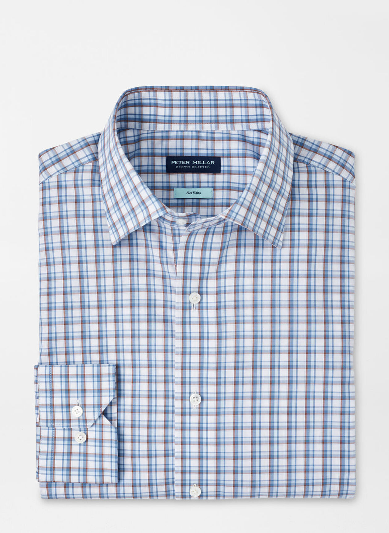 HOWGILL COTTON SHIRT - BROOK BLUE