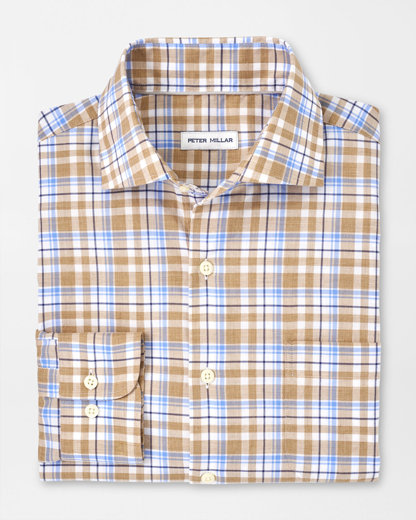 STONINGTON SUMMER SOFT COTTON SHIRT - MARITIME