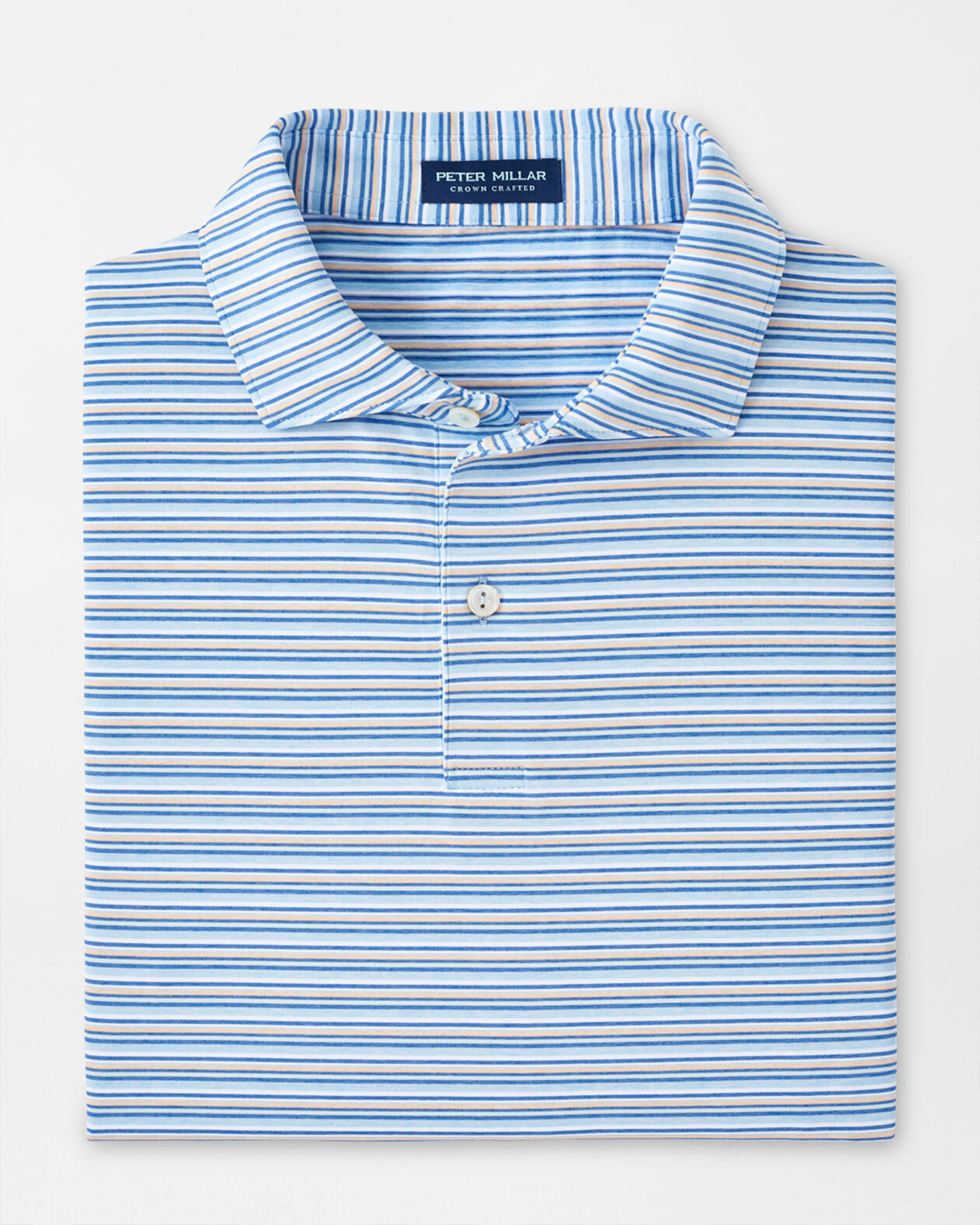 OCTAVE PERFORMANCE JERSEY POLO - BLUE FROST