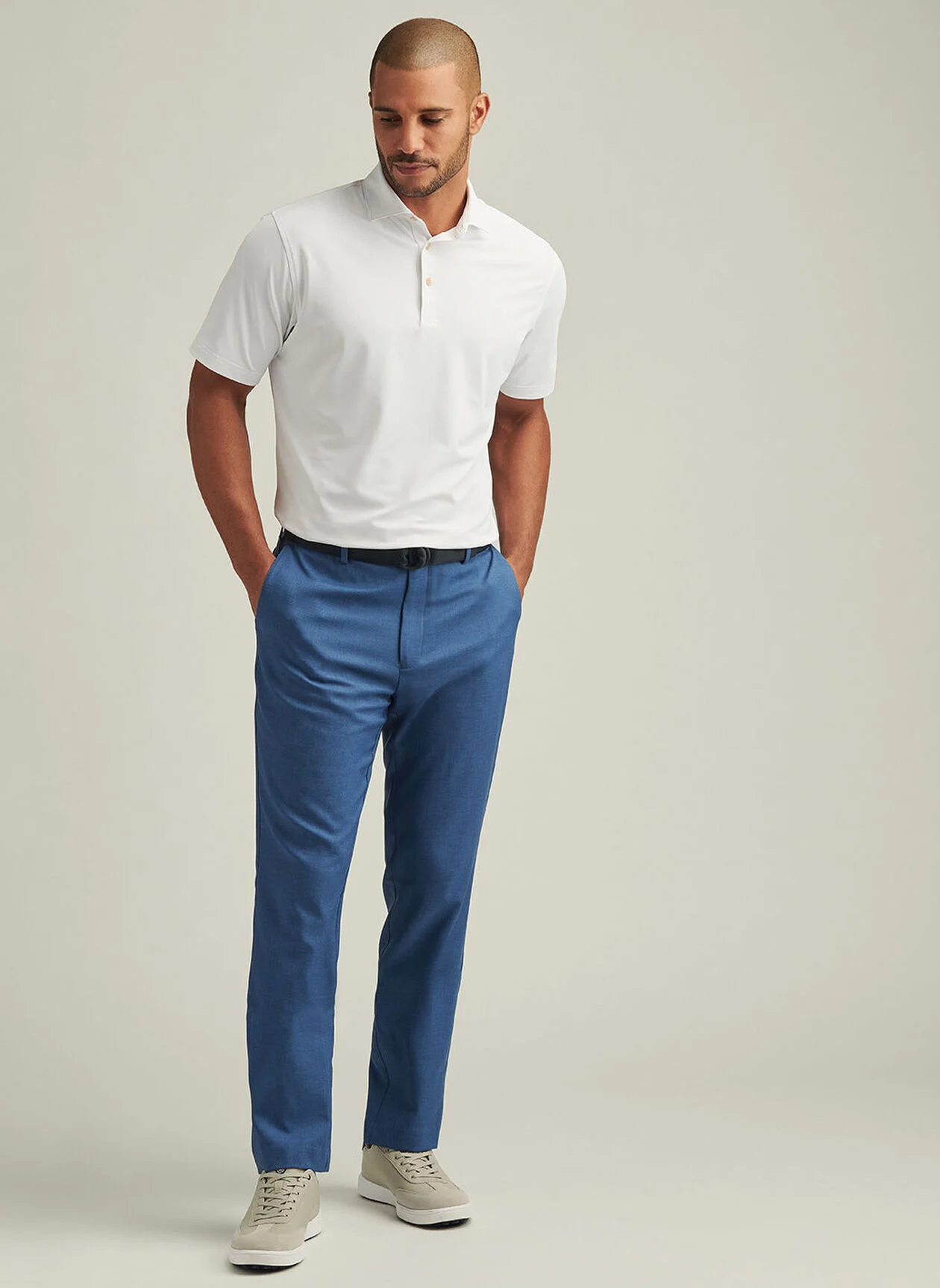 CHARLOTTE PERFORMANCE TROUSER - WINDSOR BLUE