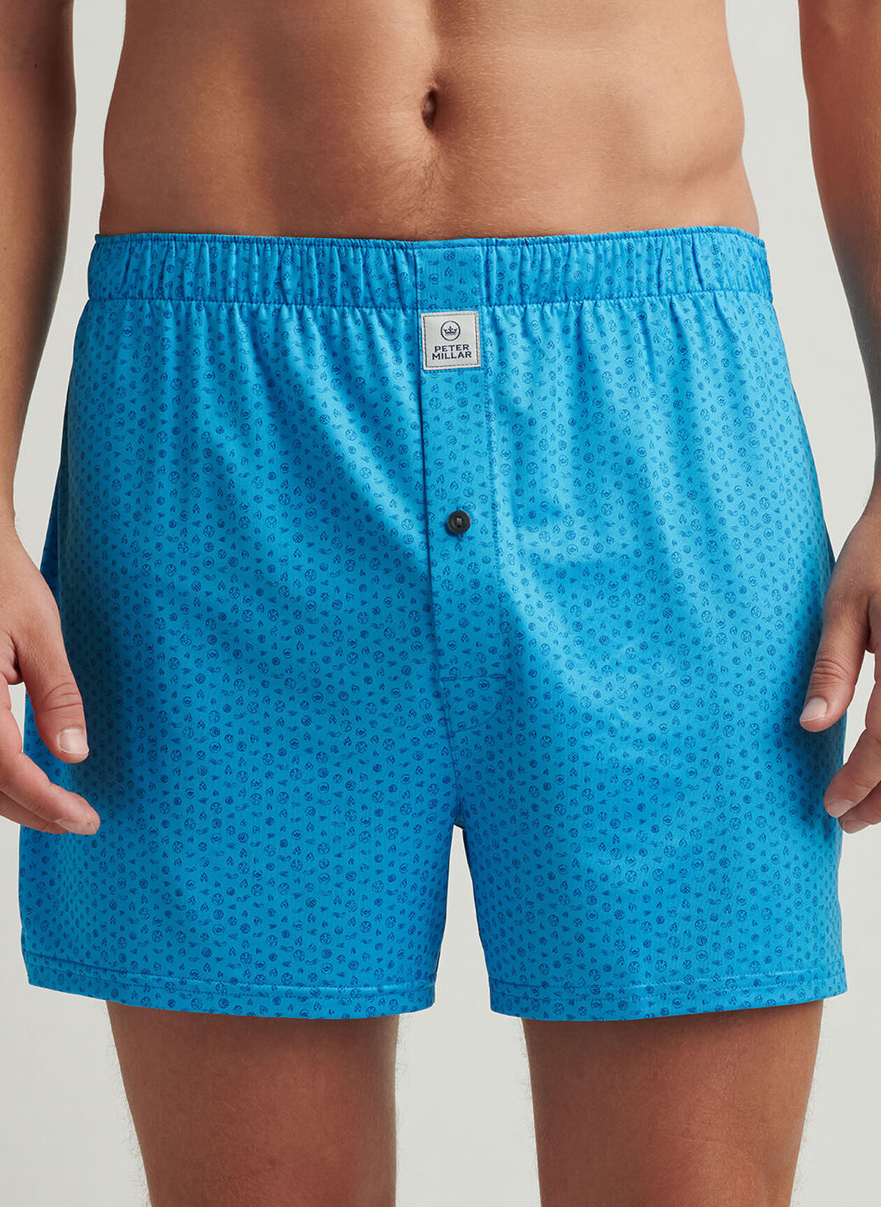 ELEMENTS PERFORMANCE BOXER SHORT - RIVERBED