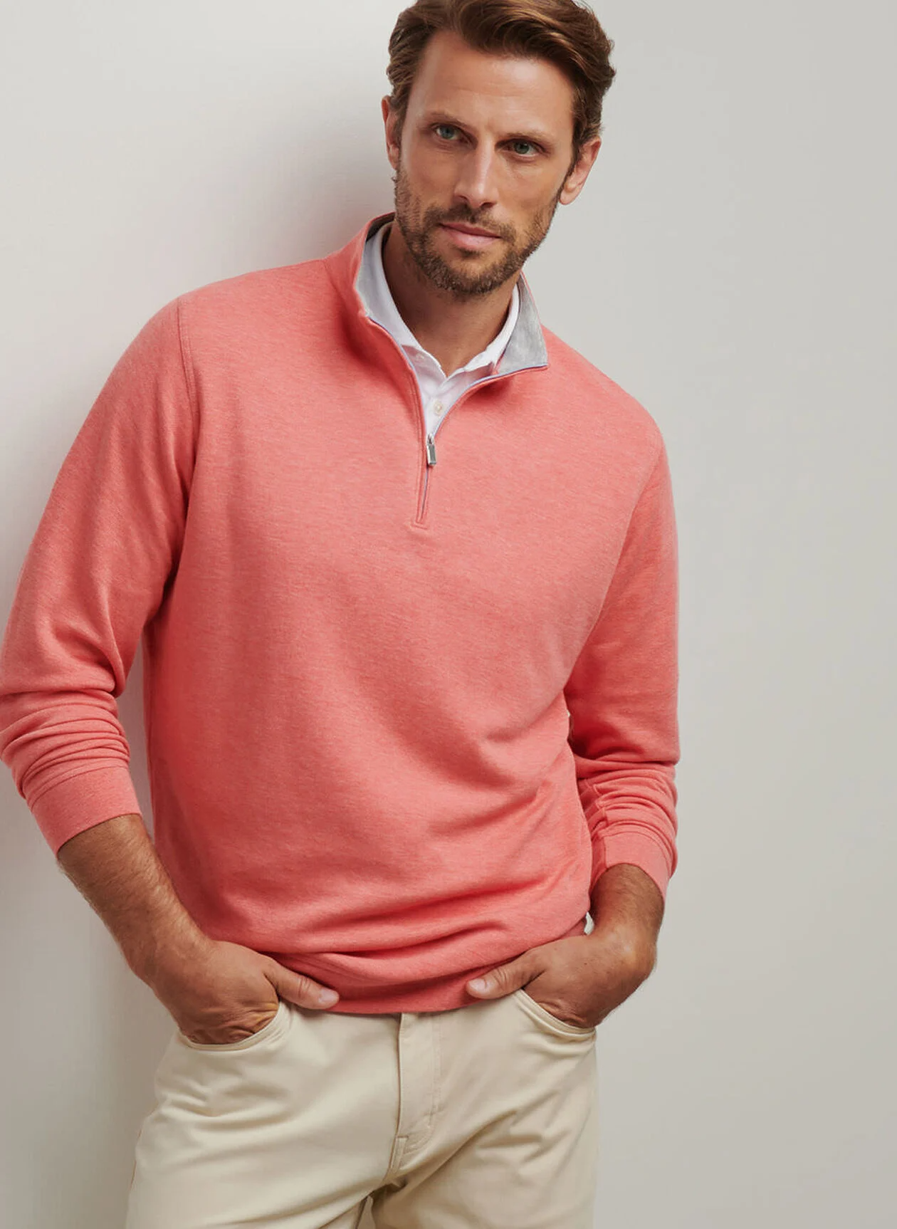 CROWN COMFORT PULLOVER - GERANIUM