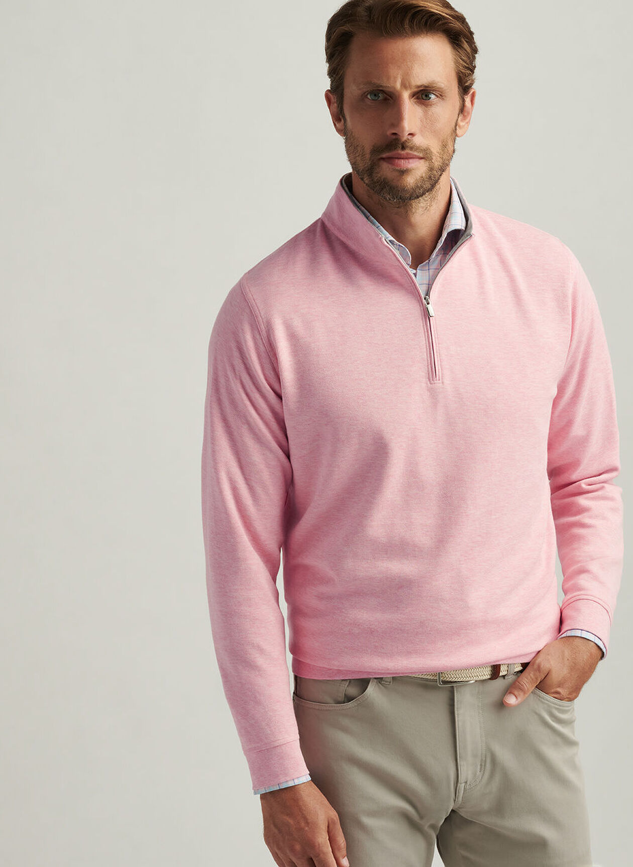 CROWN COMFORT PULLOVER - PALMER PINK