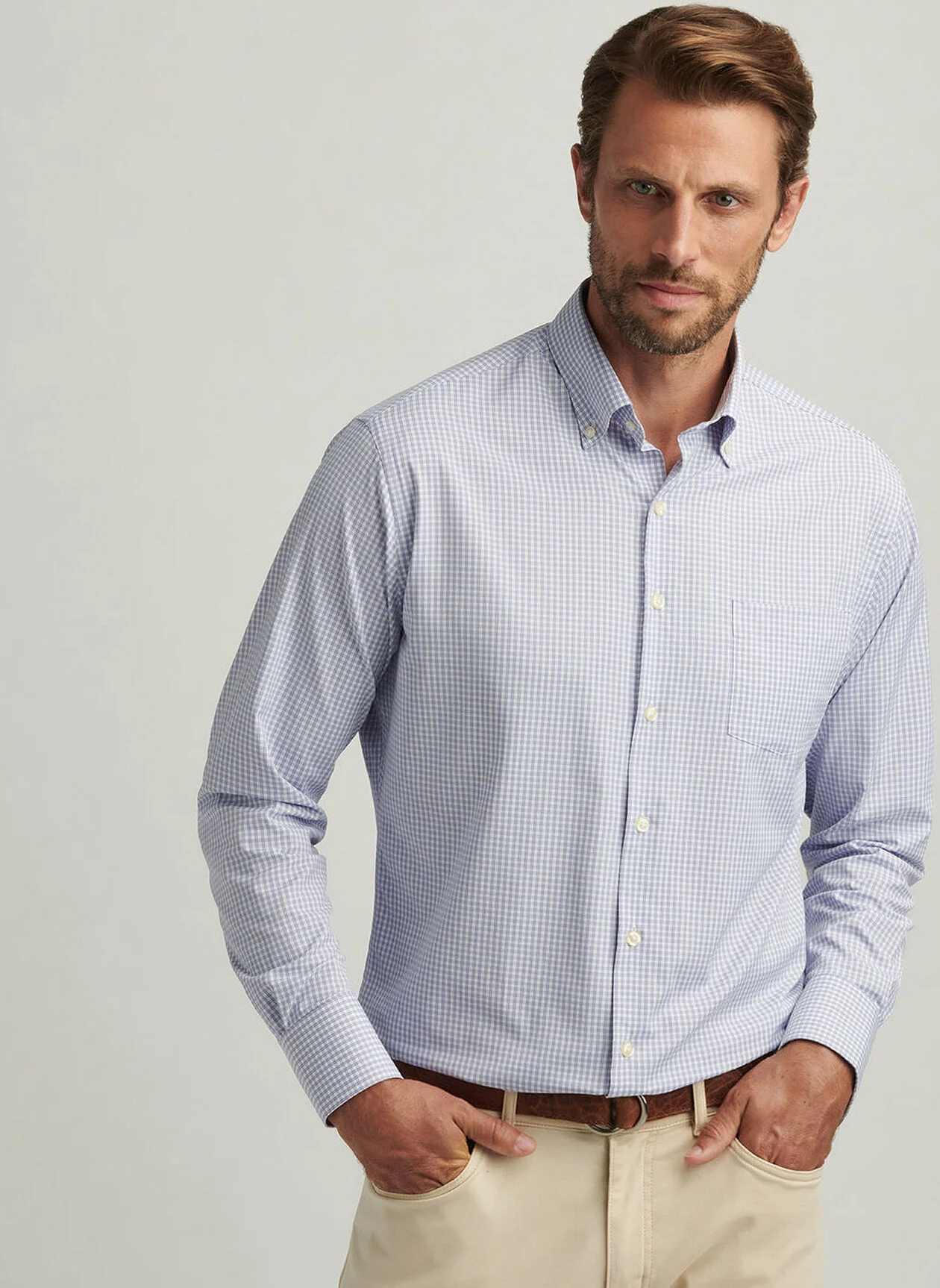 DERWENT PERFORMANCE TWILL SHIRT - WILDFLOWER