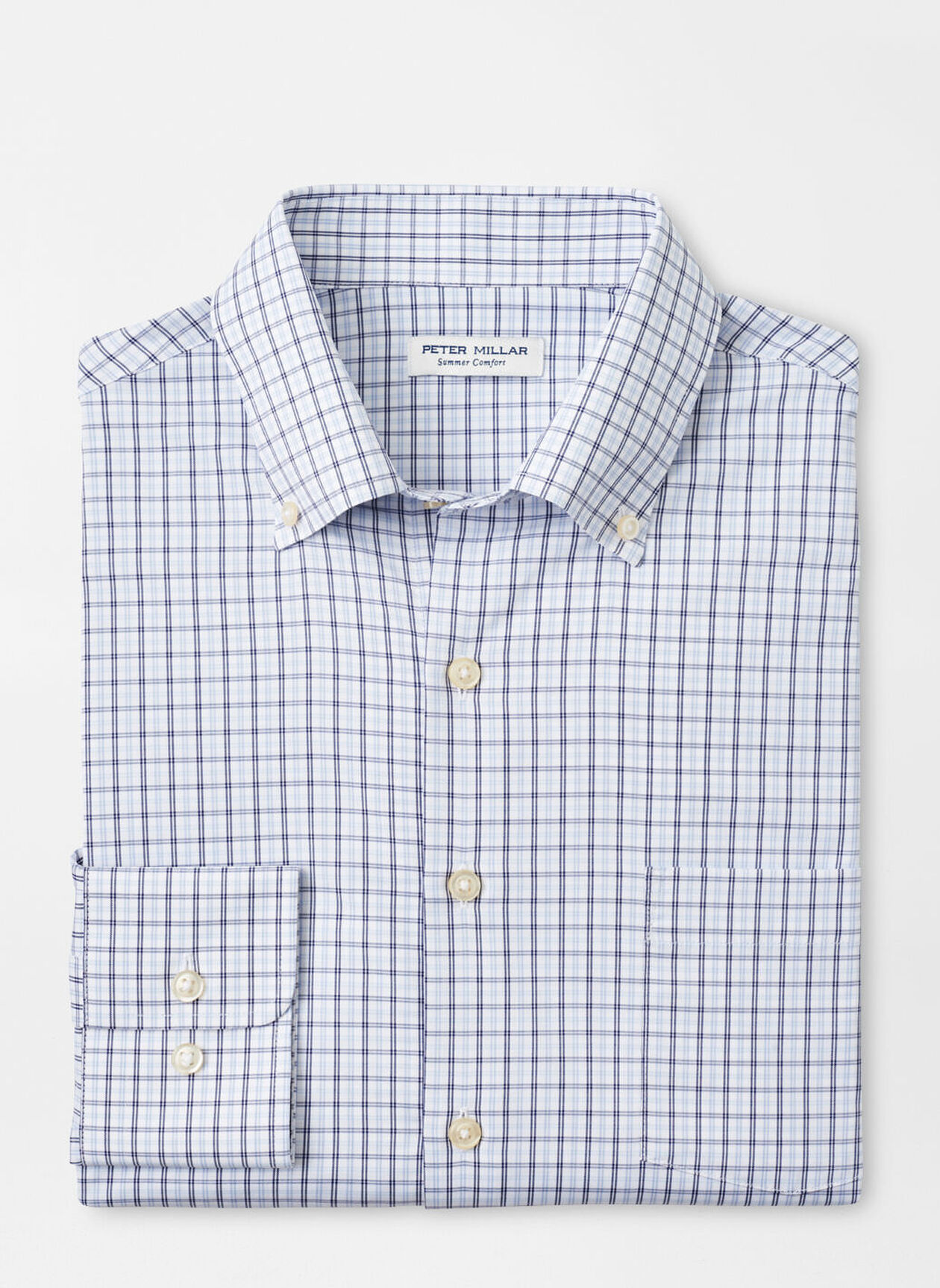 HAMILTON PERFORMANCE TWILL SHIRT - MORNING BLUE