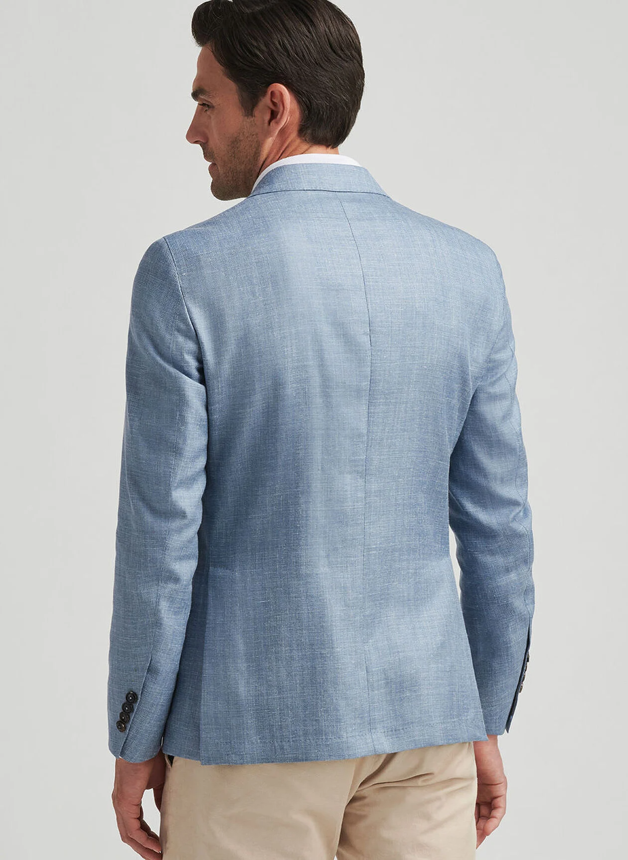 GAVIN HERRINGBONE SOFT JACKET - ANGELITE