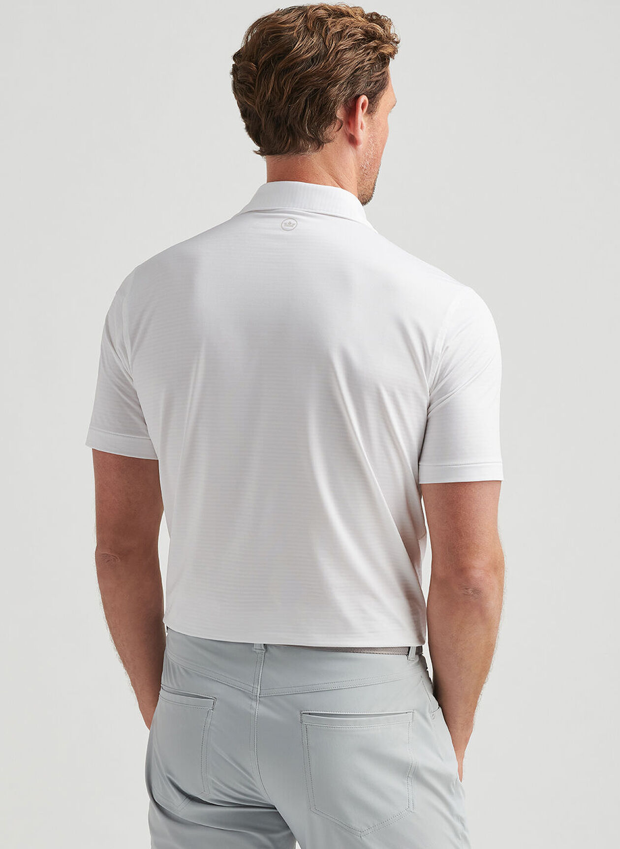 EMPIRE PERFORMANCE JERSEY POLO - WHITE