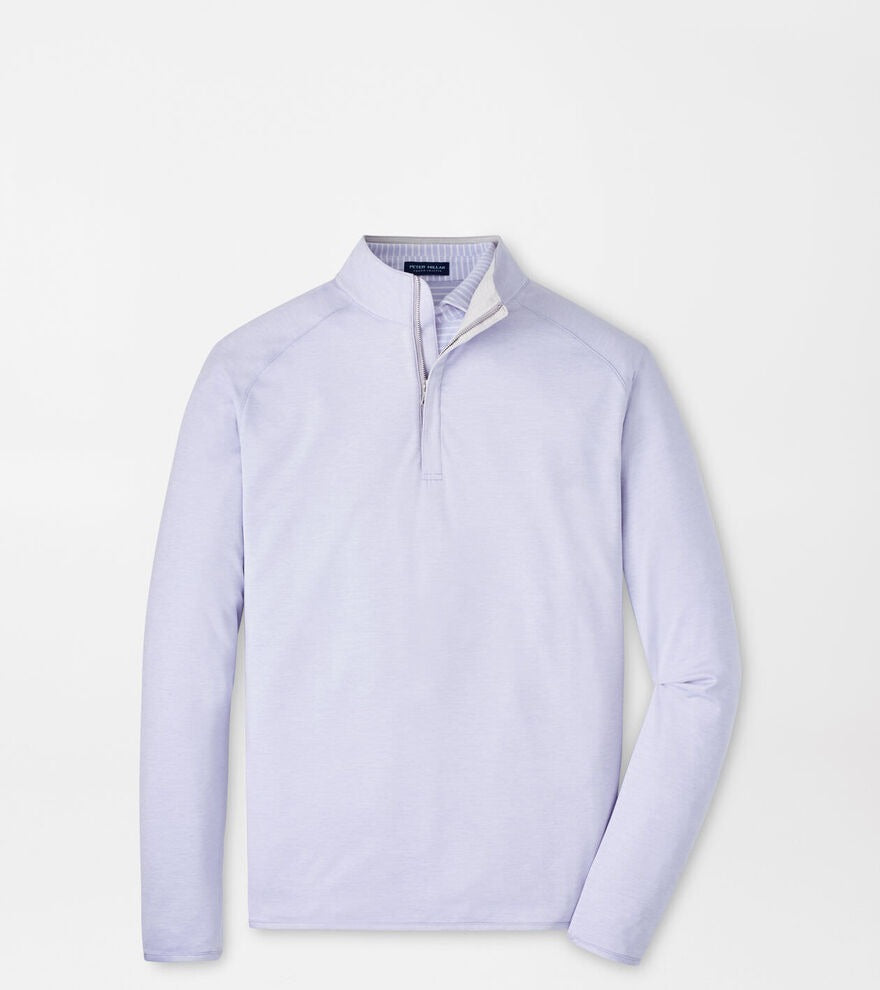 STEALTH PERFORMANCE 1/4 ZIP PULLOVER - LAVENDER MOON