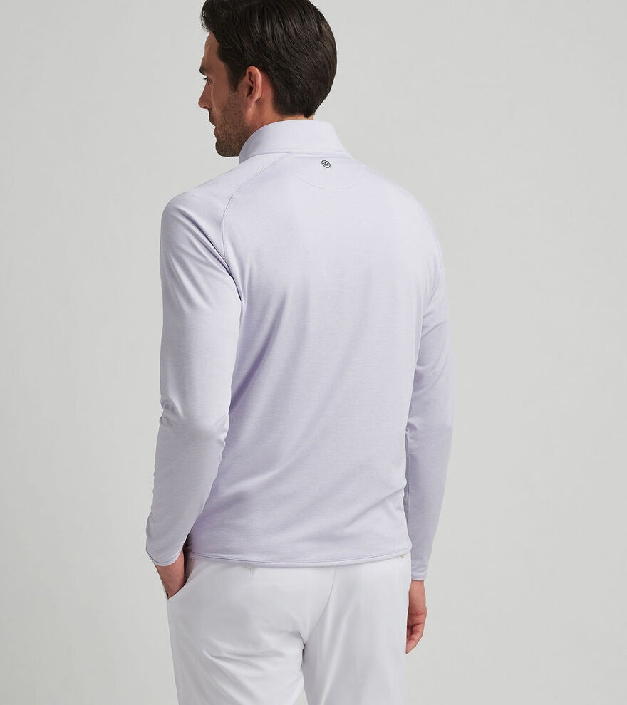 STEALTH PERFORMANCE 1/4 ZIP PULLOVER - LAVENDER MOON