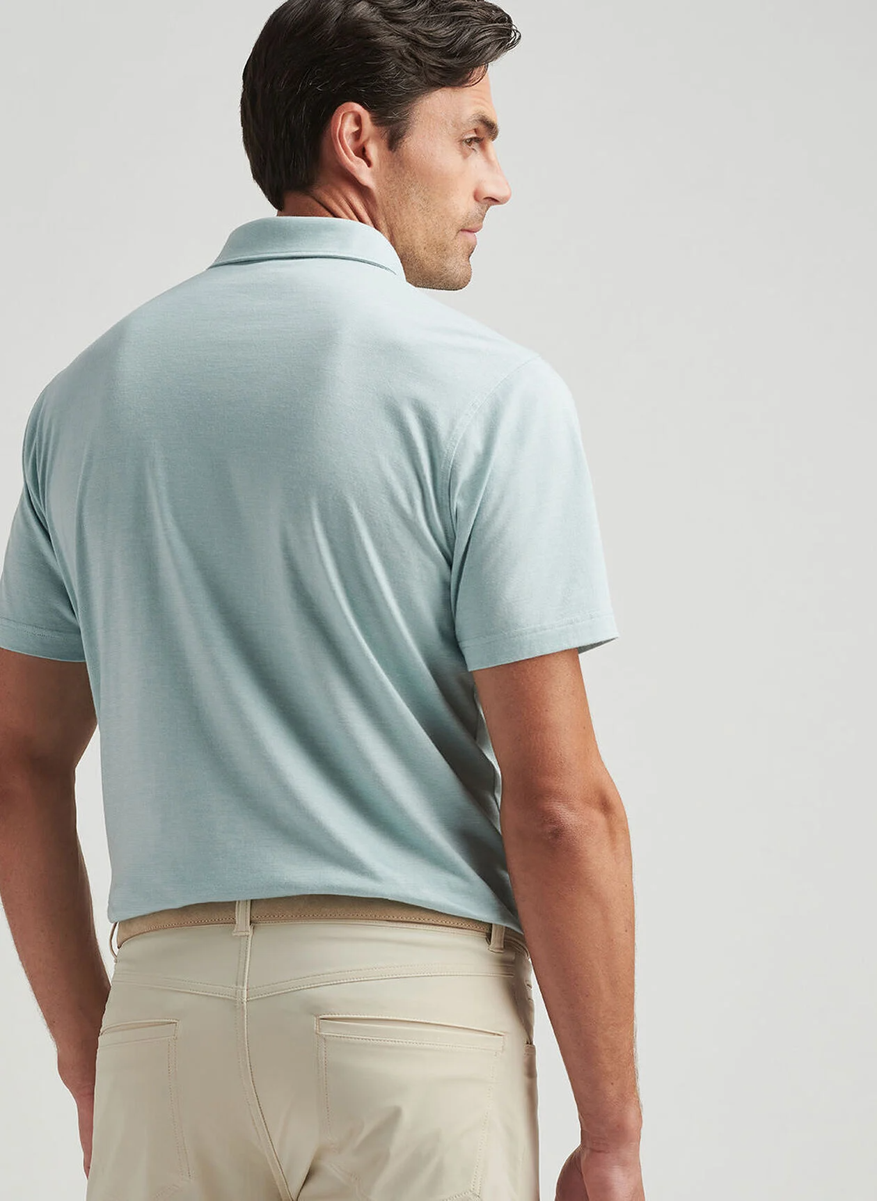 EXCURSIONIST FLEX SHORT SLEEVE POLO - BLUE SPRUCE