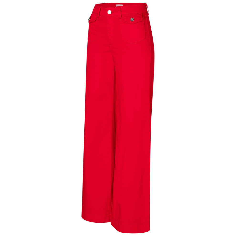 DREAM WIDE POCKET JEANS - RUBY RED