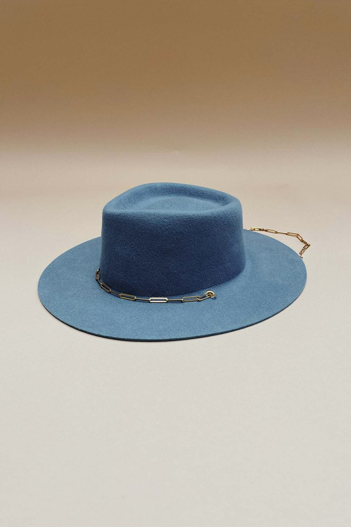 THE ULYSSE HAT - BLUE JEANS