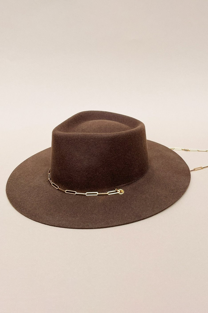 THE ULYSSE HAT - CHOCOLATE