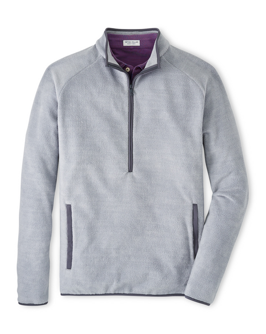 FADE HALF ZIP PULLOVER - GALE GREY