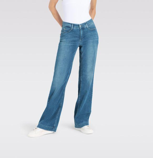 DREAM WIDE LEG JEANS - SUMMER MID BLUE