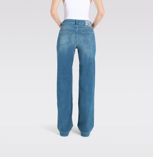 DREAM WIDE LEG JEANS - SUMMER MID BLUE