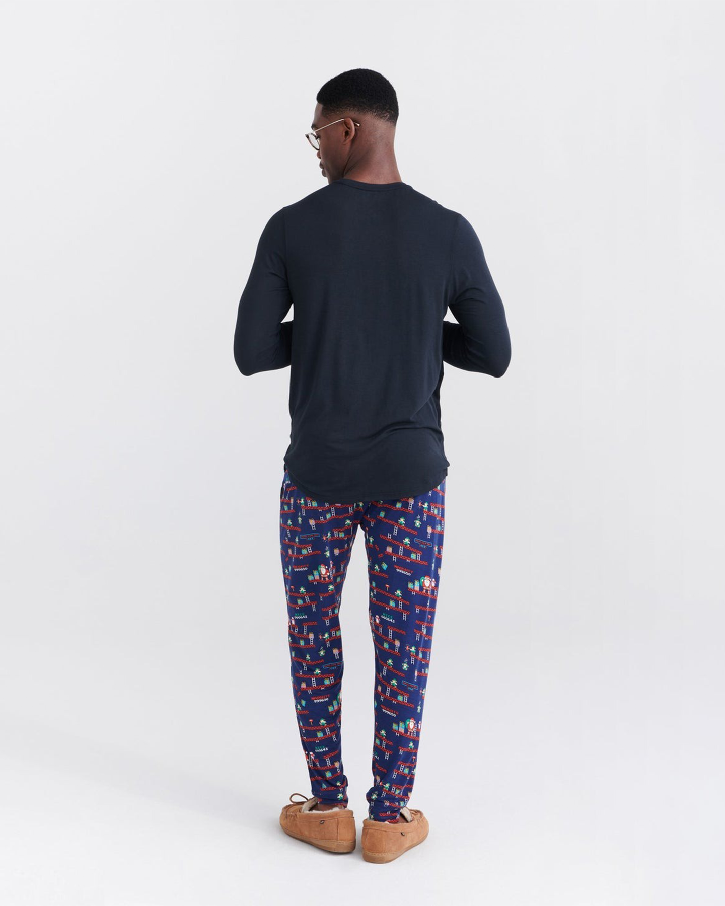 SNOOZE PANT - SANTA'S WORKSHOP NAVY