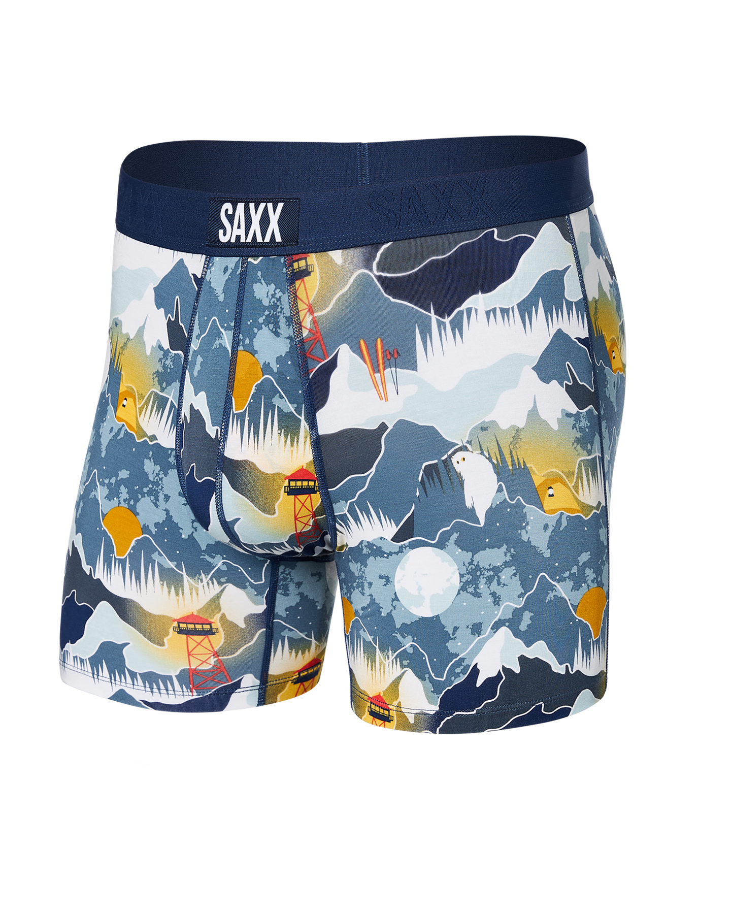 Vibe Boxer Brief - Dogs Of Saxx- Multi