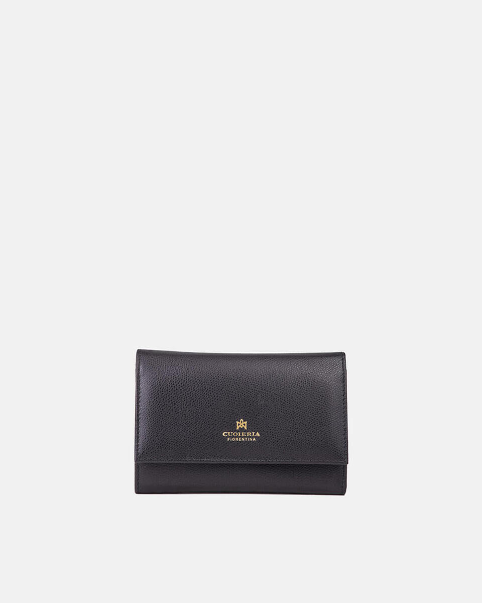 BELLA PORTAFOGLIO BIFOLD - NERO