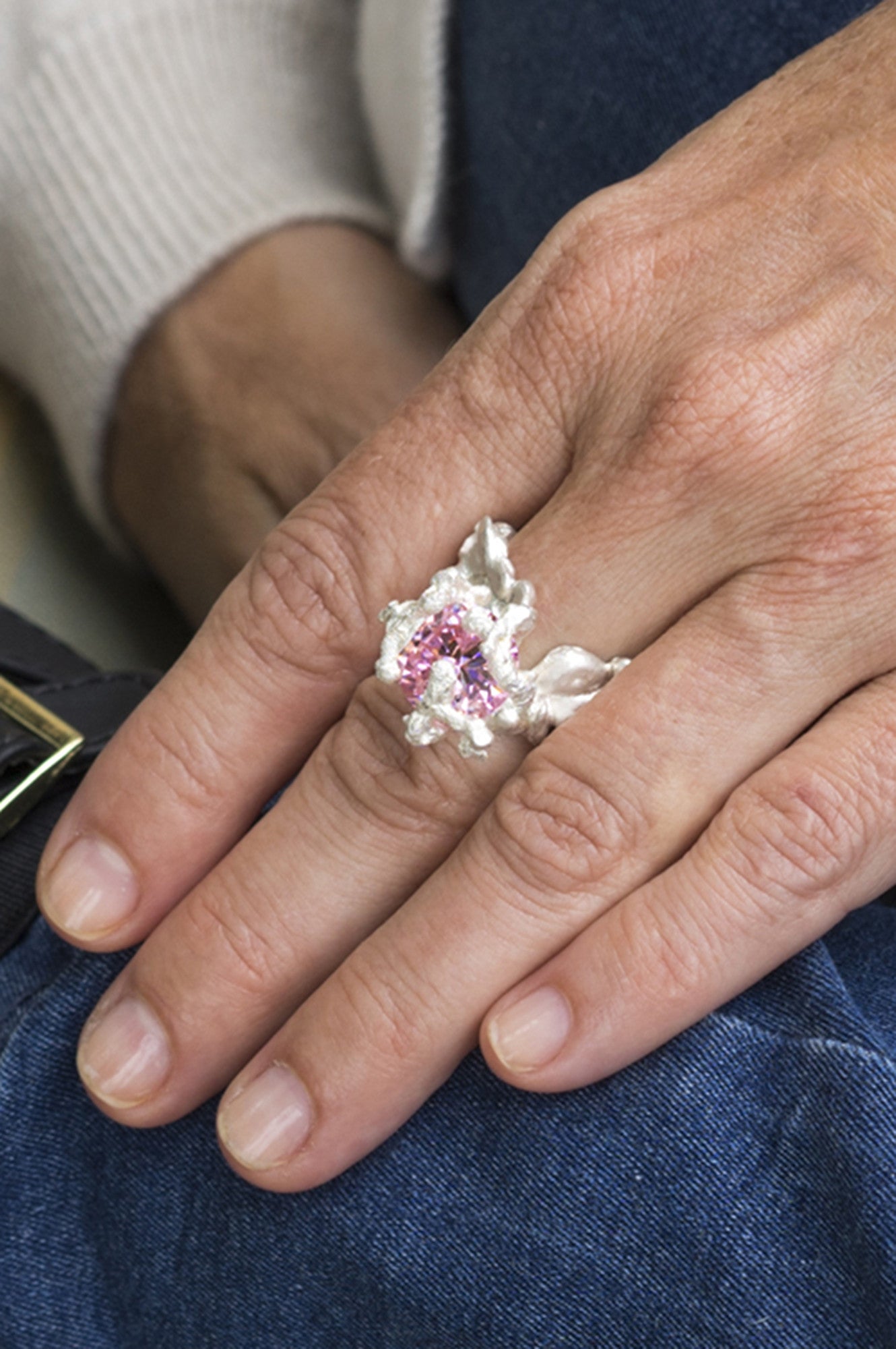 Pink Ruby ORR Iceland jewelry