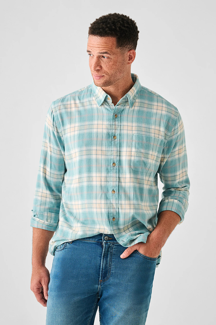 MOVEMENT FEATHERWEIGHT TWILL SHIRT - WESTPORT PLAID