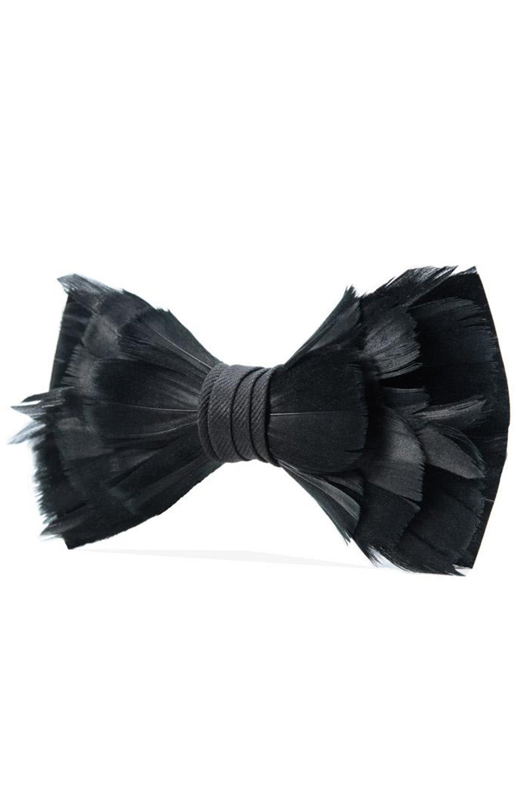 RICE FEATHER BOW TIE